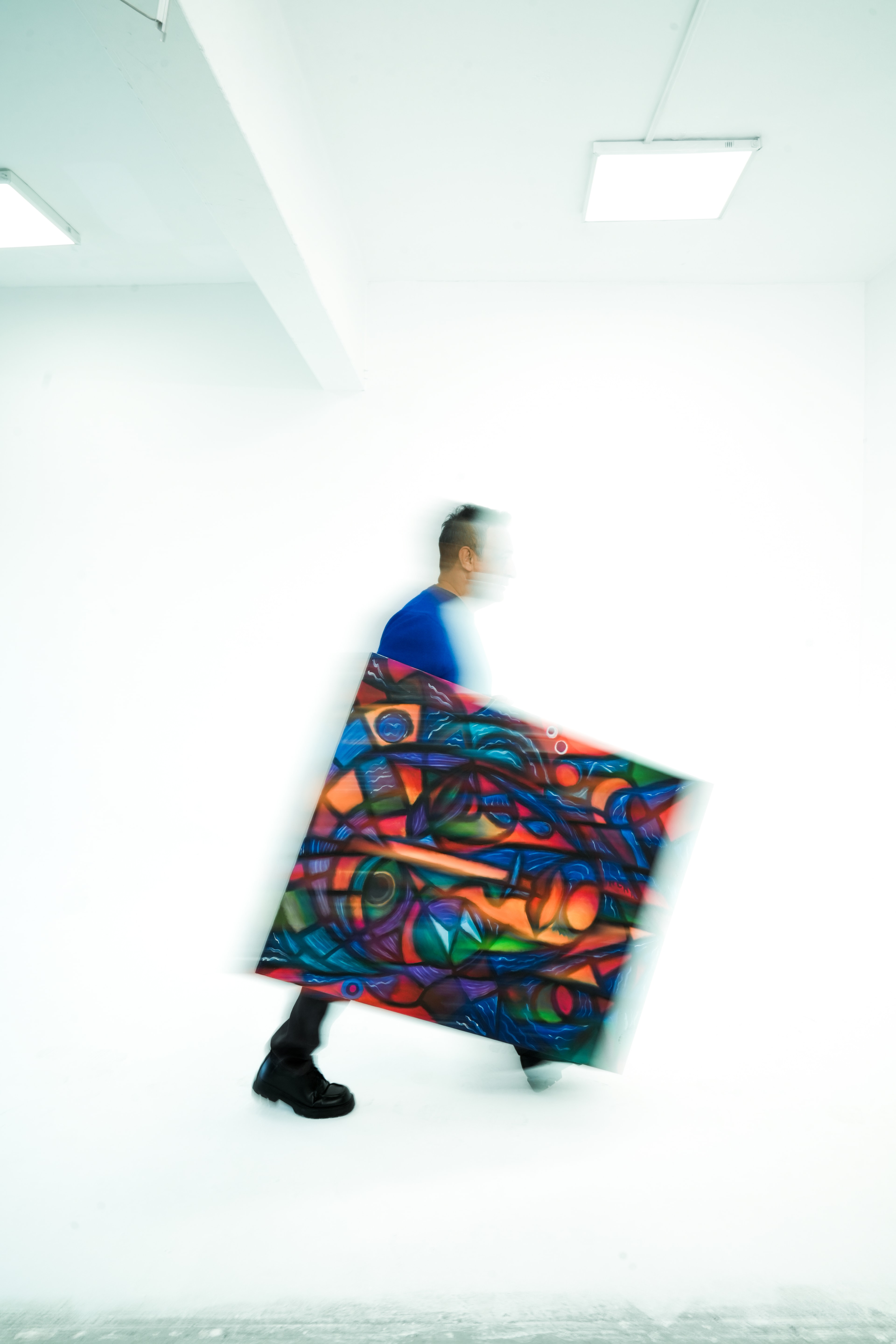 Zeef Oria during an interview